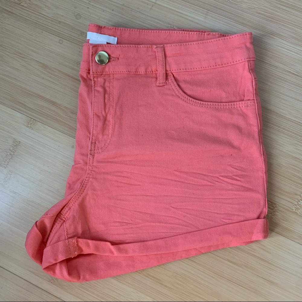 H&M Coral Shorts
